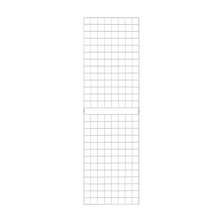 Econoco 2'x7' White Portable Grid Panel, Pack Of 3 W2X7